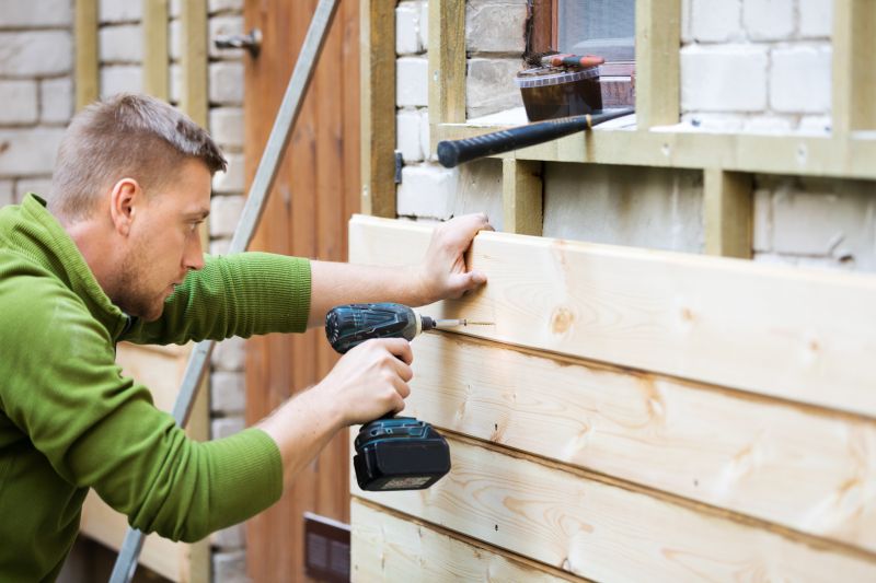 Batten Siding Installation
