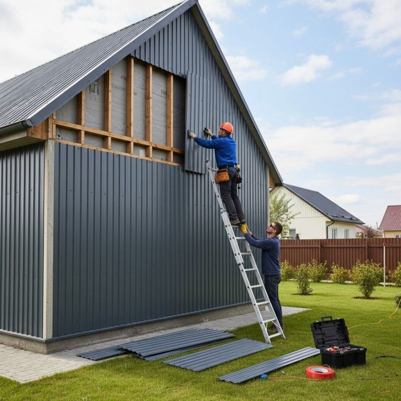 Metal Siding Replacement