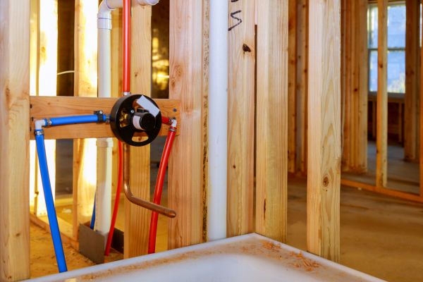 Shower Plumbing Connection
